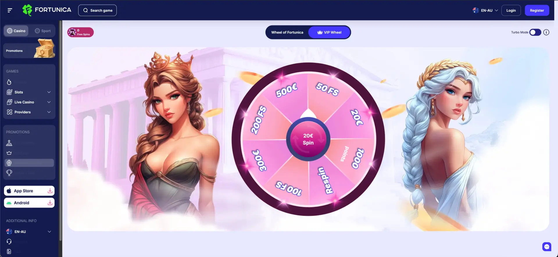 Fortunica VIP wheel