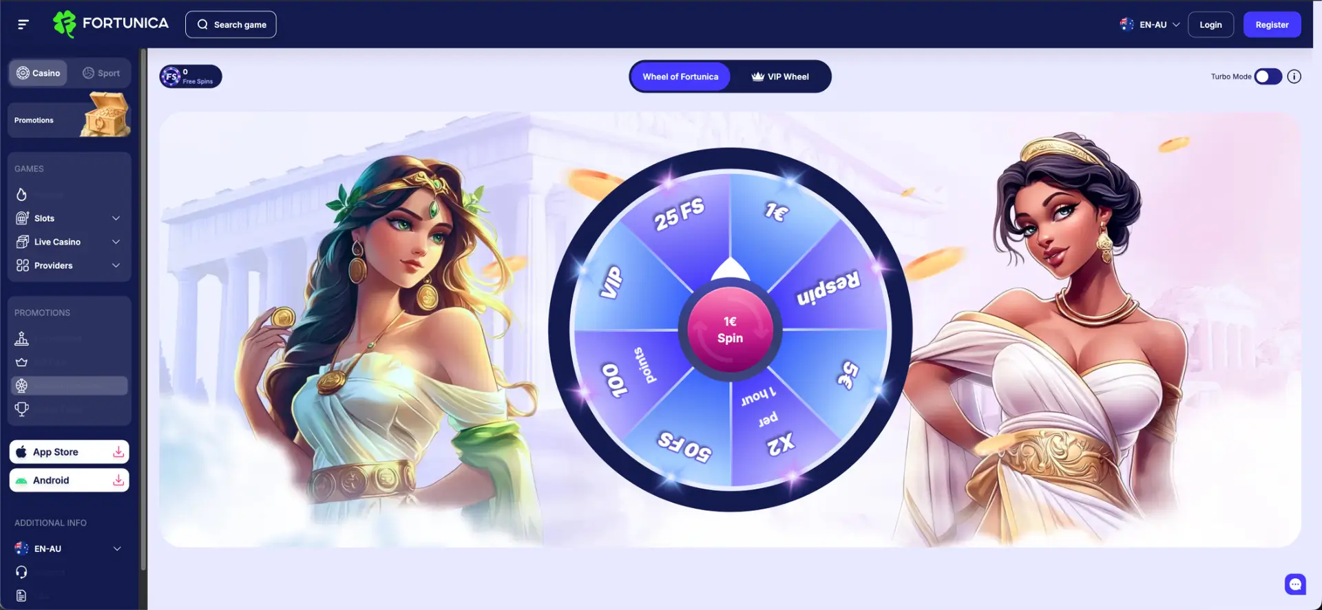 Fortunica Wheel of Fortune